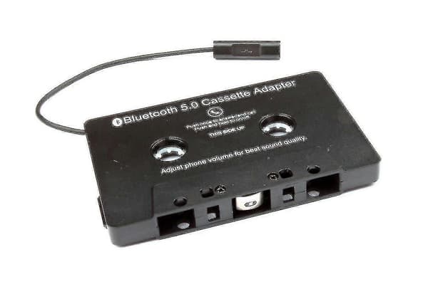 Bilstereo Bluetooth Kassett til Aux Mottaker, Kassettspiller Skrivebord Bluetooth 5.0 Aux-adapter