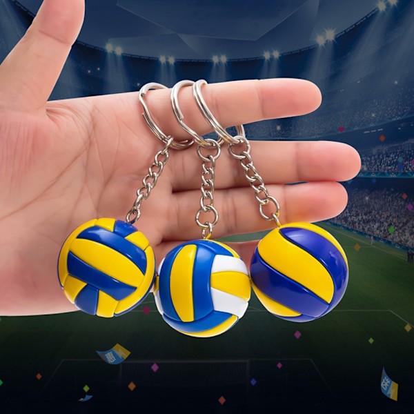 2 st Volleybollnyckelring Bilnyckelring D D D D