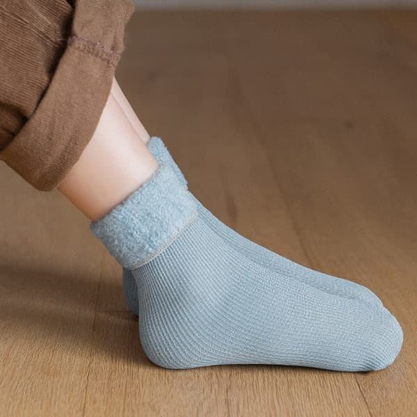 Børnefodboldstrømper knæhøje strømper Børnefodboldstrømper tre striber bomuld blue grey