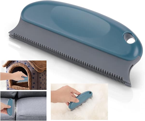 Kjæledyrhårbørste, hundehårfjerner for tepper, sofa, biler, kattehår