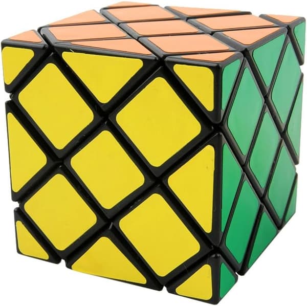 Rubiks kube 12 akser Irregulær Rubiks kube svart (Blomst Rubiks