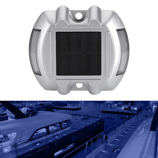 Gjutning Aluminium Solenergi 6 LED Utomhus Vattentät Uppfart