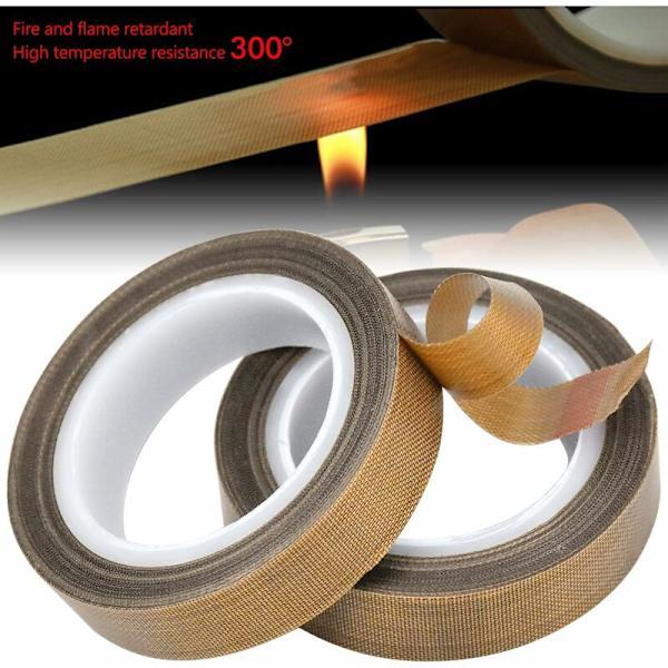 2 rullar PTFE-tejp, Teflontejp, högtemperaturtejp, -100℃