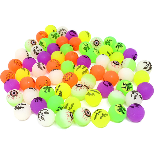 Halloween-leksaker 72 Glow in The Dark studsbollar 1,25” | 6