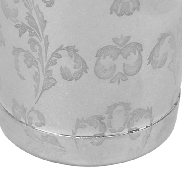 304 Rostfritt Stål Boston Shaker Med Etsad Design, Professionell Bartenderutrustning Anti-Korrosions Cocktail Shaker Set Ovägd Shaker Tin För
