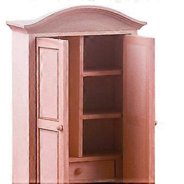 Mini Garderobe Multipurpose 1:12 til Dukkehuse Livsscene Layout Soveværelse()