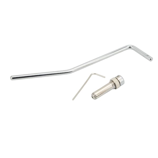 Tremolostav för elgitarr, ersättning, högkvalitativ zinklegering, push-in-stil, kromfinish, whammy-stav lämplig för Floyd Rose tremolosystem