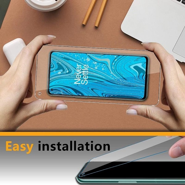 2-PACK OnePlus 9 Härdat glas 0.26mm 2.5D 9H Transparent
