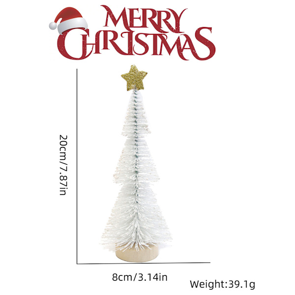 Mini Artificial Christmas Trees Decorations Star Christmas