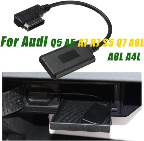AMI MMI Bluetooth-modul adapter AUX-kabel trådløs lydinngang A