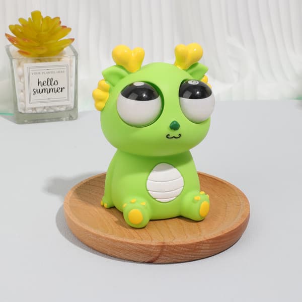Pop-Eye Dragon Stressavlastende Klemmeleke - Lysegrønn