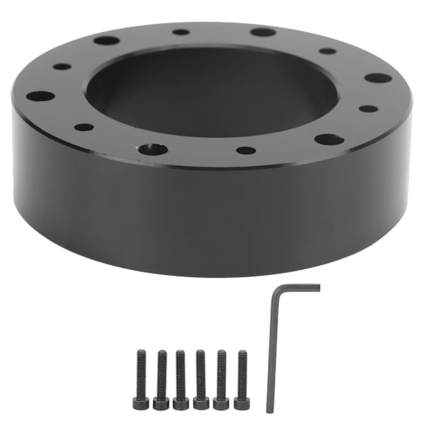 Rattnav Adapter Konverteringsdistans Aluminiumlegering Billet Aluminium Kropp Gängade Skruvhål För Bilar Klubbbilar ATV, Höjdökning CNC
