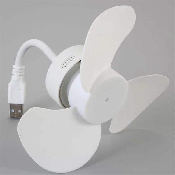 USB Ventilator DC5V Loftventilator 360 Graders Justering Støjsvag Elektrisk Ventilator Indendørs Køleventilator til Notebook