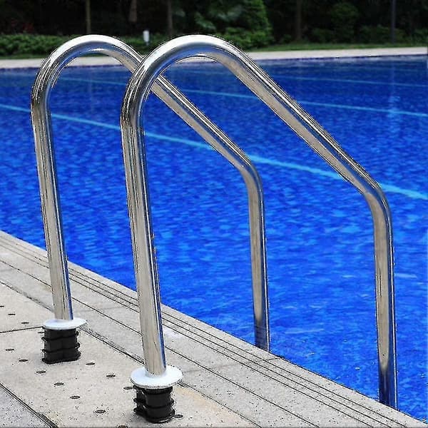 Monteringssats för pool - Poolankare - Rund skydd för poolstege Crjjkoy