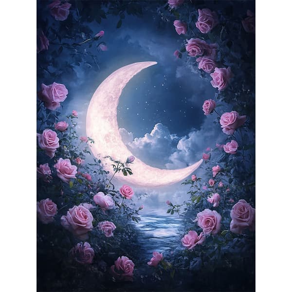 30x40cm Diamond Painting Kit \"Skogsfantasi\" - 014605