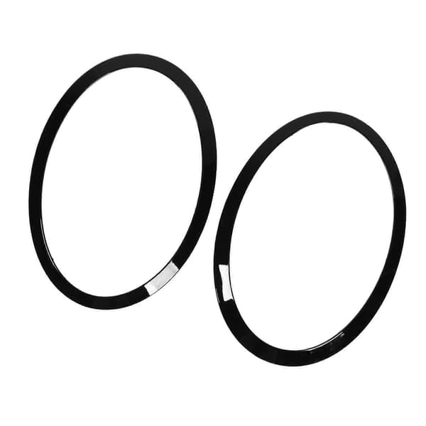 1Par Forlygte Trim Ring 51137300631 Glans Sort Praktisk Forlygte Ramme Trim Ring Erstatning til Cooper 5-Dørs Hatchback F55