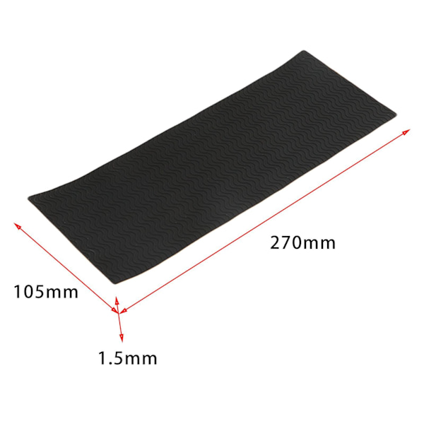 Gummi Skosulor Reparation Patches Sula Protector Anti for Slip Black