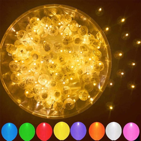 LED Runda Ballonglampor Papperslyktor Ljus Vattentät