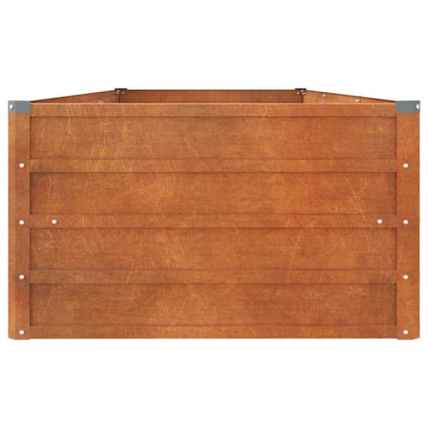 vidaXL Træningsdragt til børn 240x80x45 cm Rustfrit stål Brun