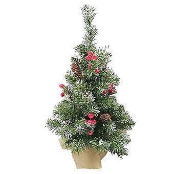 1 st Mini Julgran Prydnad Skrivbordsdekoration Heminredning Julgran