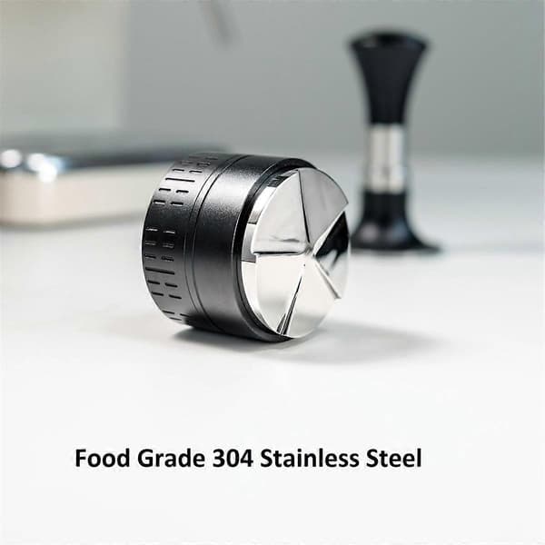 Kaffedistributør 54mm, Espresso Adaptive Distribution Tools, Selvutjevnende Distributør med 5 Blads Base