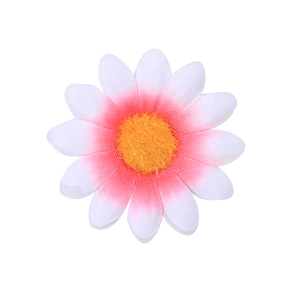 Gerbera Daisy Huvuden Konstgjorda Tyg Blommor Bröllopsfest 4cm