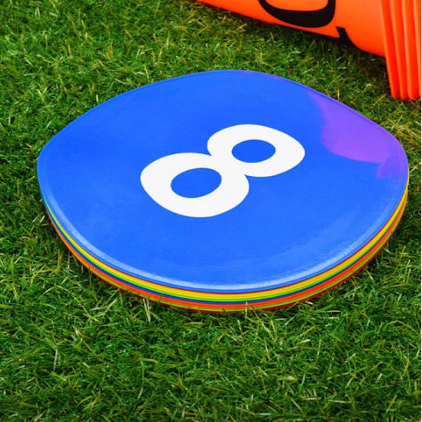 Fotbollsträningsutrustning Digital Sign Disk Plane Mat