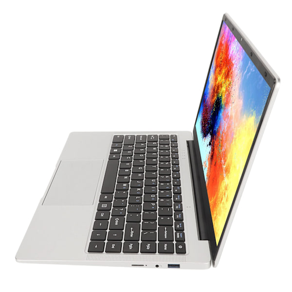 14-tums Laptop för Windows 11, Intel Celeron J4105 CPU 1920x1080 6GB RAM 256G SSD Notebook Dator 100‑240V 6+256G EU-kontakt