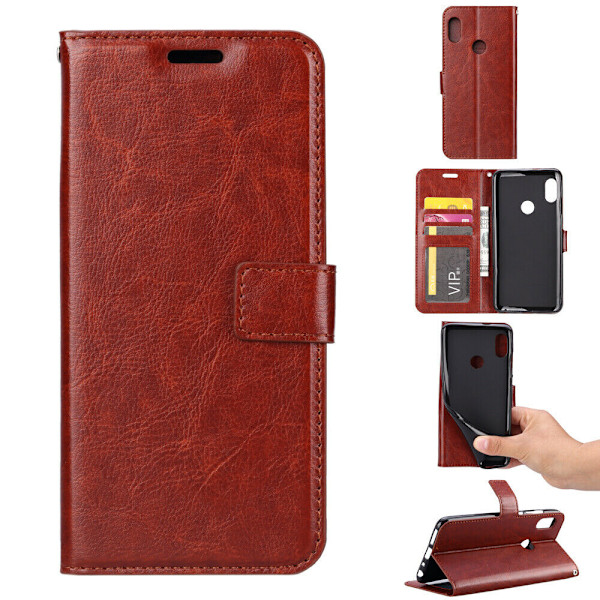 Skydda din Huawei P30 Lite - Läderfodral! Rosa Rosa