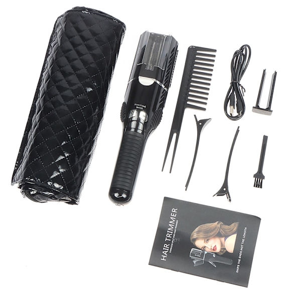 Delte topper Hårtrimmer Styling Tool Hår ter Shaper Hair Razor Black Black