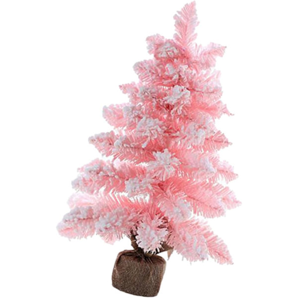 Pöytäjoulukuusi Koristeellinen Söpö Ihana PVC-keinotekoinen Mini Xmas Kompakti Mini Xmas-puu kotikahvilaan