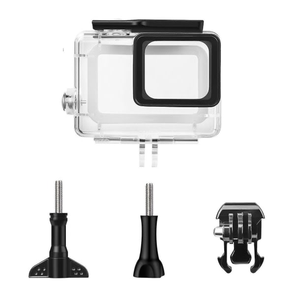 Vattentätt case för Gopro Hero 7 Black 6 5 Skyddsskal med fäste