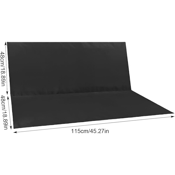 Gungstolsskydd, Utomhus gungskydd Vattentätt | Utomhus gungstolsskydd, Vattentätt gungstolsskydd, gungkuddfodral, 600D Oxford tygskydd Svart 115x48x48cm