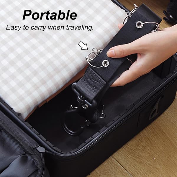 2 Pieces Hat Storage, Practical Hat Rack, Baseball Cap Storage with 16 Stainless Steel Clips, Hanging Hat Organizer with 2 Self-Adhesive Hooks-max