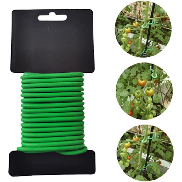 Have Twist Ties Soft Havearbejde Twist Wire Plant Support til klatreplanter Buske 2stk 3,5 mm*8m Twist Ties