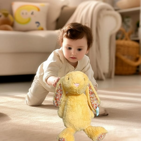 Jellycat - Blossom Tulip Pink Kanin - Gave til Jenter Gutter Barn Kvinner Gul 35 cm yellow yellow color
