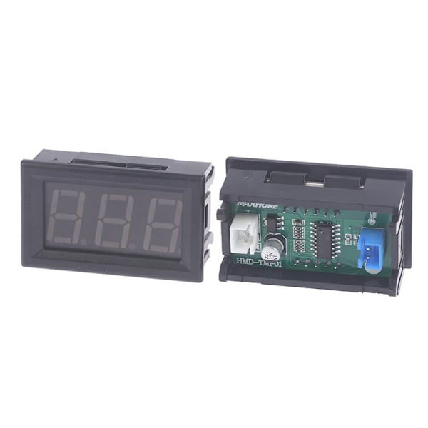 12V LED Digital Termometer Bil Inkubator Akvarium Temp Röd