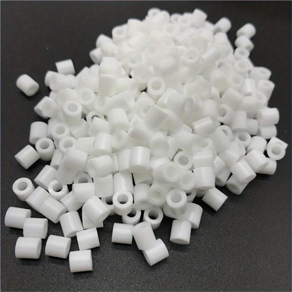 500 st DIY-matchande pärlor, 5 mm handgjorda fusionspärlor, material för DIY-armband, örhängen, leksak, pussel och panel White1