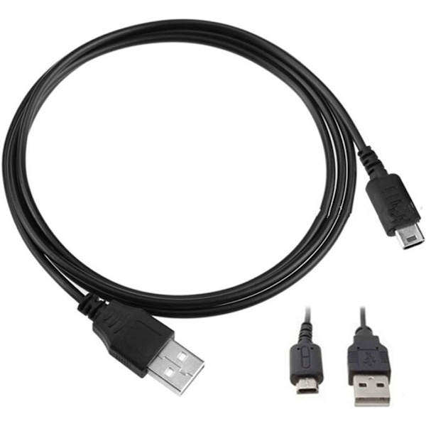 USB-lader strømledning erstatningsladekabelkontakt for Nintendo 3DS XL/3DS/2DS/DSi XL/Ds/USBTO/DSI