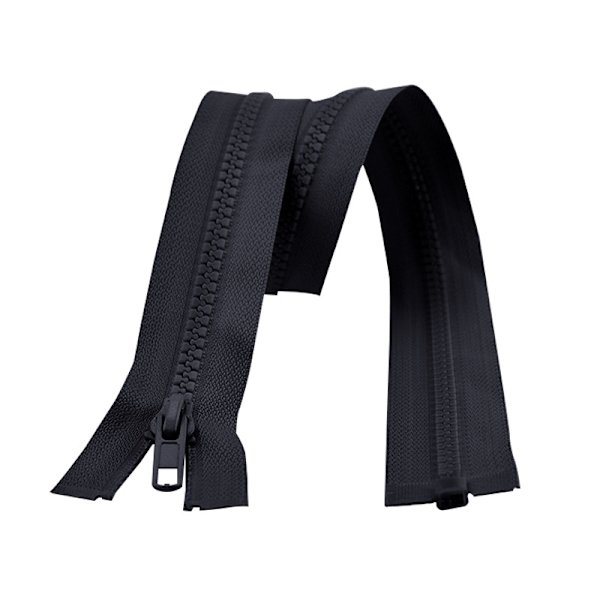 Delbar dragkedja 75 cm - Svart - DIY Svart
