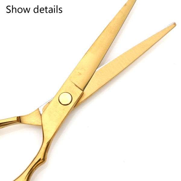 CQBB 10 ST Set, professionella hårklippningssaxar guld