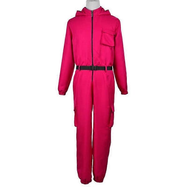 Squid Game 2 Voksen Trekantvagt Jumpsuit Square_max Square M