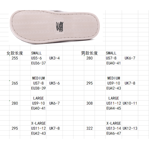 Vintervarma plysch damtofflor Platta skor inomhus halkfria tofflor Grå Gray 40-41 (fits 38-39)