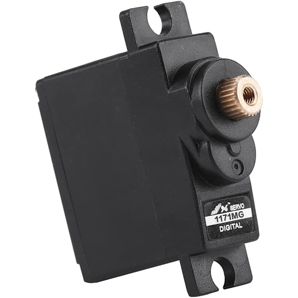 17g Mini Metal Gear Core Analog Servo, Korkea vääntömomentti, Nopea reagointi, RC-kiinteäsiipisille lentokoneille