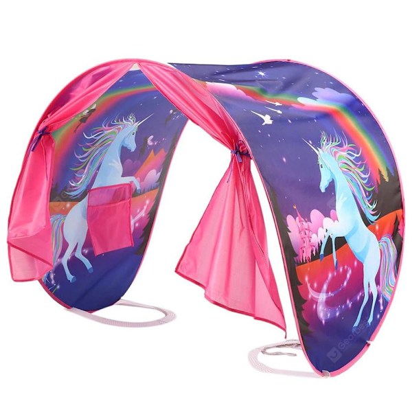 Tält för Säng - Unicorn Fantasy multicolor multicolor