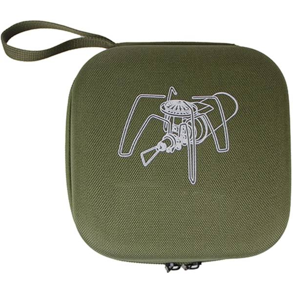 Vandafvisende Camping Kogeplade Opbevaringspose, 5x5x3 Tommer Støvfri Bærepose, Bærbar & Holdbar Color: green