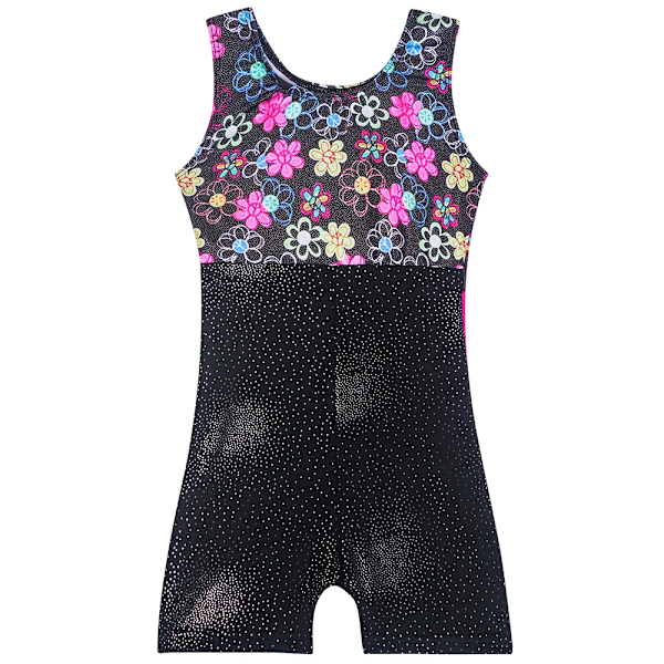 Gymnastik för flickor Leotards Toddler Unitard Biketardkläder Söt barn Tumlande Danskläder Ärmlös träning Danskläder 746-4 100cm