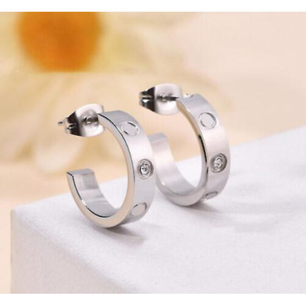 3 Par Dorina Øreringe Magnetterapi Detoxi Øreringe Akupressur Slankende Øreringe Rose 5 Diamanter Rose 5 diamonds