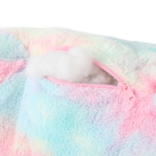 MorisMos jättiläismäinen yksisarvinen pehmolelu 32`` Söpö pehmeä yksisarvinen plyysilelu vaaleanpunainen 43\" sateenkaarenpunainen 23,5\" rainbow-pink 23.5"