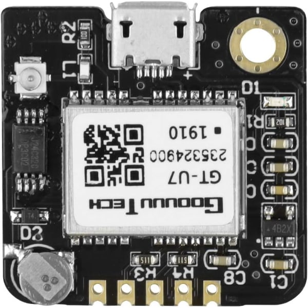 2Pack GPS-modul, Navigationssatellitpositionering för NEO-6M, Arduino GPS, Drone Microcontroller, GPS-mottagare kompatibel